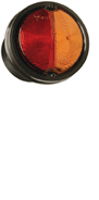 Faro trasero ambar rojo redonod base embutir t/randon i/d - Imagen principal