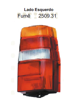 Faro trasero rojo fume acril. izq - Imagen principal