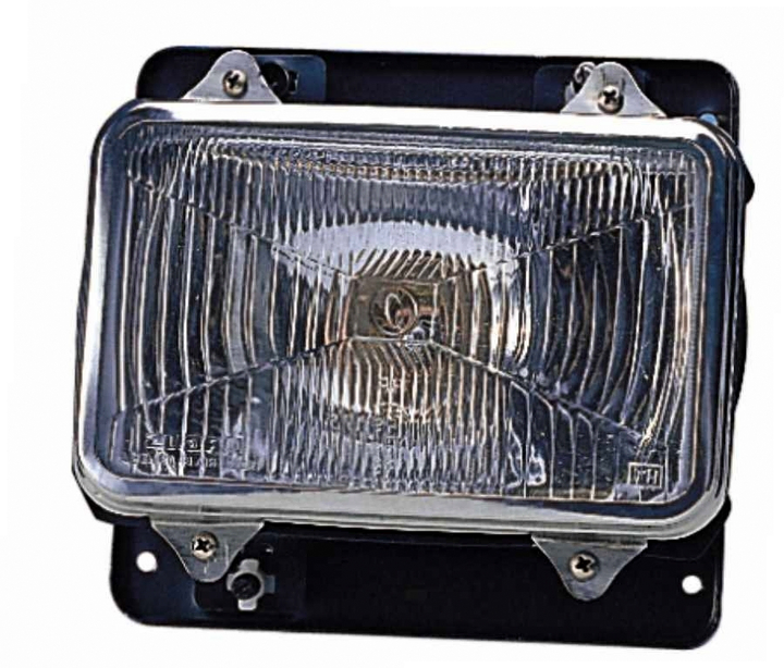 Semioptica h4 rectangular c/base c/aro. i/d - Imagen principal