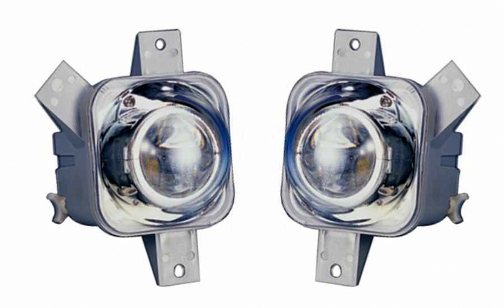 Faro aux/caminero p/golpe niebla cristal c/interruptor jgo - Imagen principal