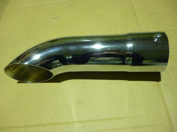 Colita escape largo 5" cromado - Imagen principal