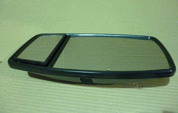 Espejo rectangular grande abs visor doble - Imagen principal