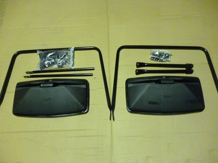 Espejo (jgo) grande 16mm c/soportes mb-1114-1318 - Imagen principal