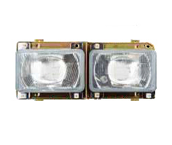 Semioptica h4 rectangular faro doble s/luz est. i/d - Imagen principal