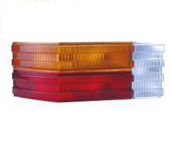 Faro trasero tricolor curvo acanalado der - Imagen principal