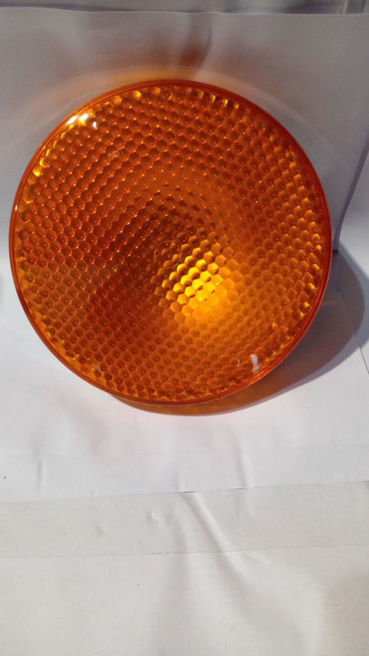 Faro trasero redondo ambar 155mm agarre interno s/pl i/d - Imagen principal