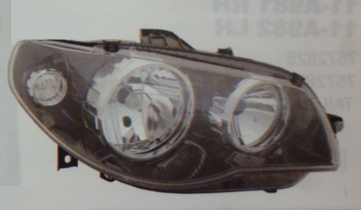 Semioptica f/negro adventure con aro cromado der - Imagen principal