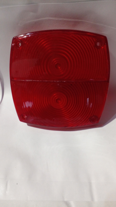 Acrilico f. trasero cuadrado rojo lente alto i/d - Imagen principal