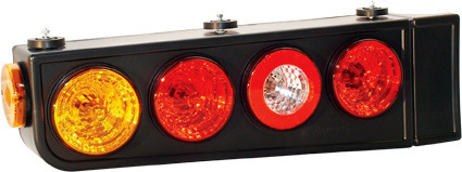 Faro trasero modular 4 focos + lat.24v t/randon izq - Imagen principal