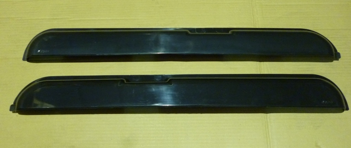 Gotero puerta (jgo) policarbonato fume vw - Imagen principal