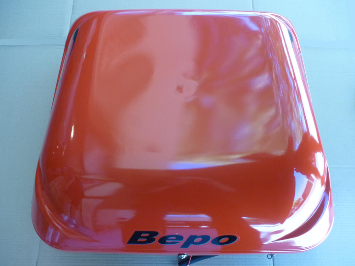 Climatizador aire 12v rojo (boca grande) - Imagen principal