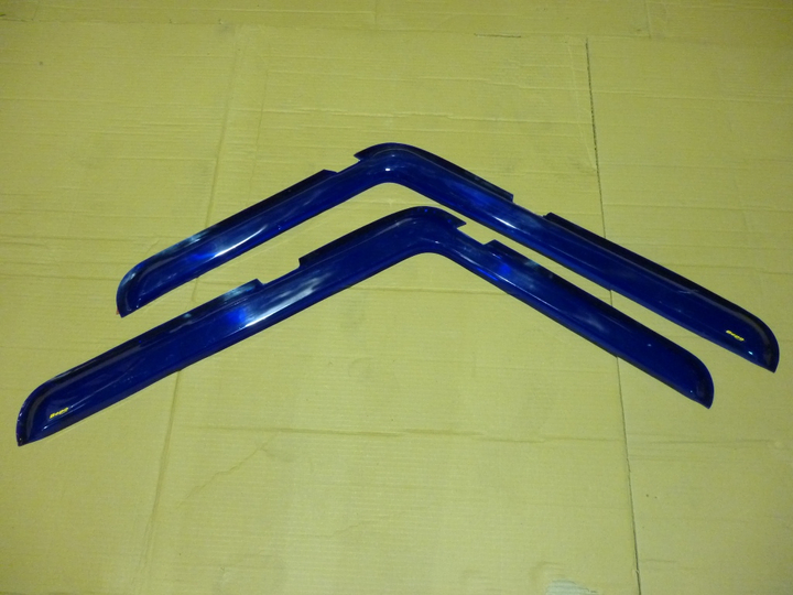 Gotero puerta (jgo) policarbonato azul en "l" - Imagen principal