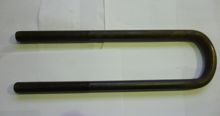 Abrazadera elastico sin tuercas 345 x 92 rosca 100mm red.suspensy - Imagen principal