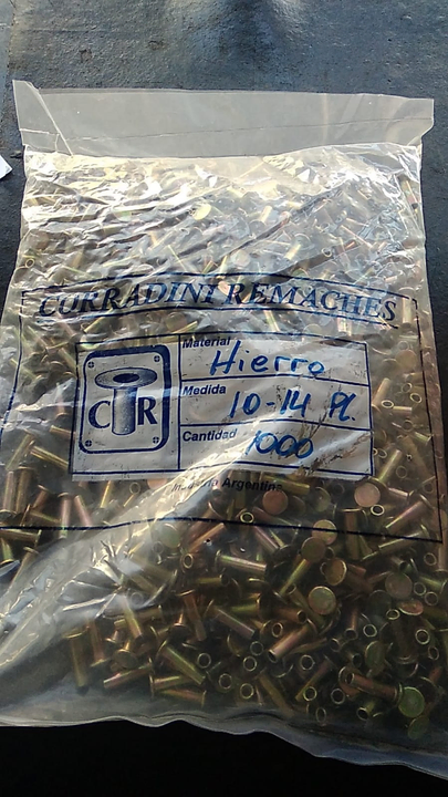 Remache millar semitub cab plan hierro 1/4 10-14 - Imagen principal