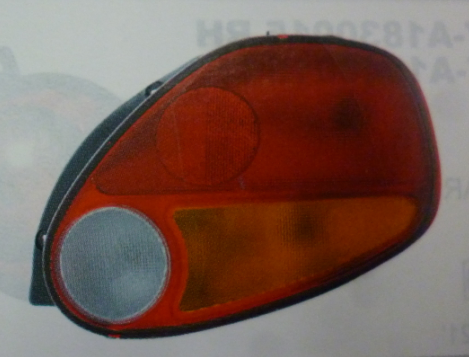 Faro trasero tricolor der - Imagen principal