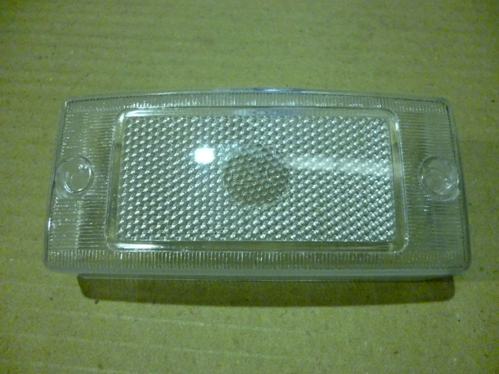 Acrilico señalero lateral rectangular cristal i/d - Imagen principal