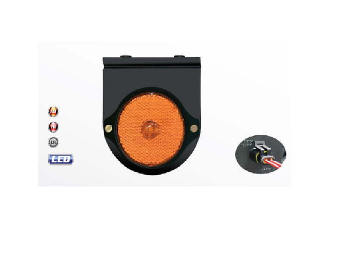 Faro retrolateral rojo s/soporte bivolt led i/d - Imagen principal