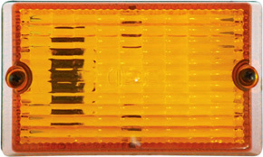 Acrilico lateral rectangular ambar i/d - Imagen principal
