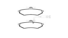 Pastillas freno 118, 70 x 69 x 17 d - importado - Imagen principal