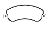 Pastillas freno 164, 9 x 66, 6 x 18, 5  d - importado - Imagen principal