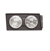 Semioptica doble h1 mold negra izq - Imagen principal