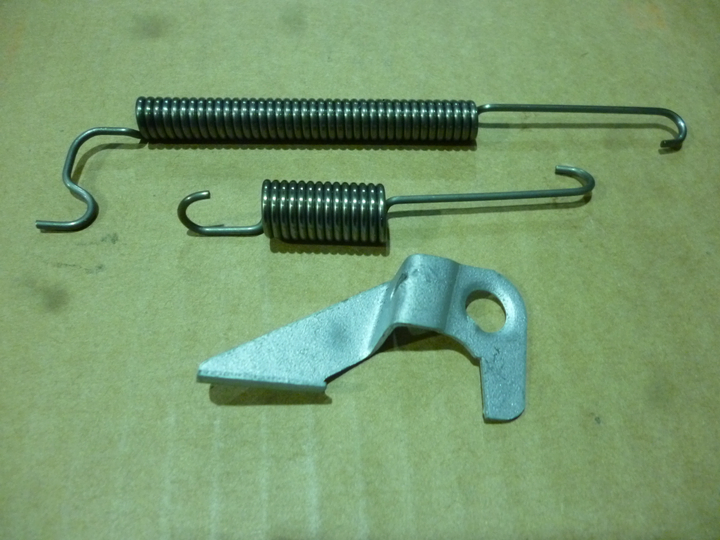 Resorte freno c/chapa tras. der - Imagen principal