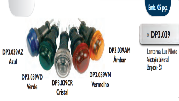 Faro indicador de tablero cristal i/d - Imagen principal