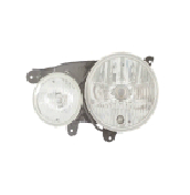 Semioptica h4/h1 doble con soporte y caminero der - Imagen principal