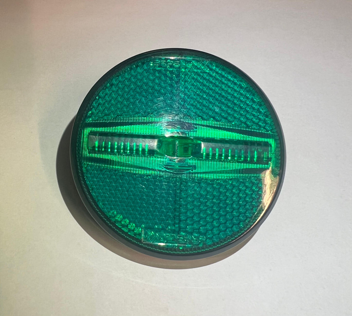 Faro lateral led redondo verde bivolt (braslux) i/d - Imagen principal
