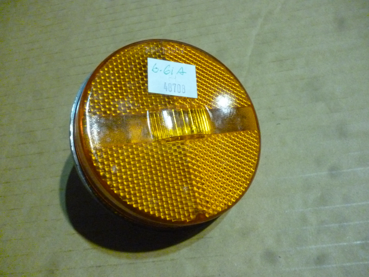 Faro retrolat 88mm ambar red s/sop. c/led bivolt c/conector i/d - Imagen principal