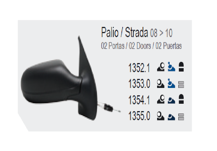 Espejo 2 ptas der - Imagen principal