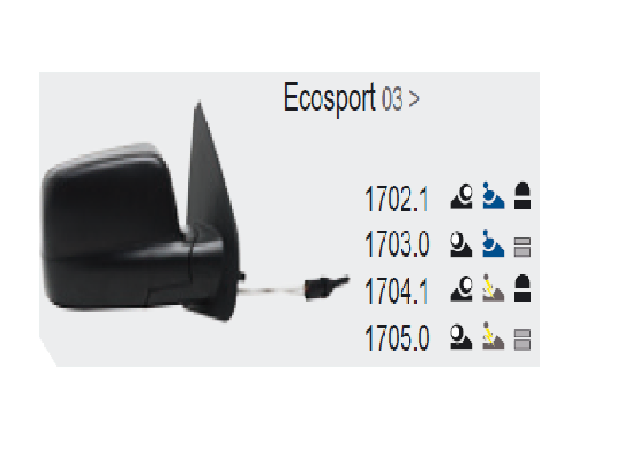 Espejo electrico izq - Imagen principal