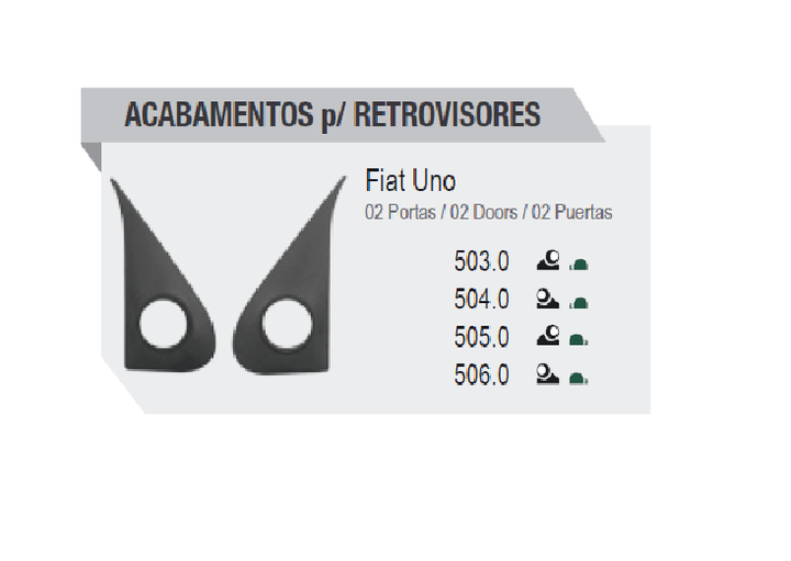 Tapa exterior espejo izq - Imagen principal