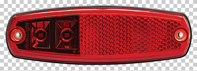 Faro lateral led rojo de posicion con retroreflector 24v i/d - Imagen principal