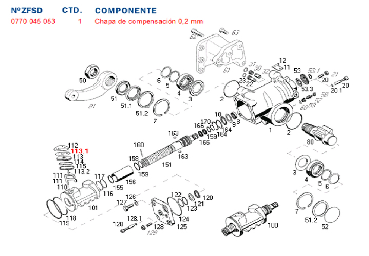 Chapa de compensacion 0.7mm - Imagen principal