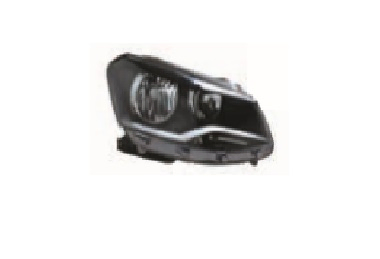 Semioptica biparabola fondo negro (lamp h1 y h7) der - Imagen principal