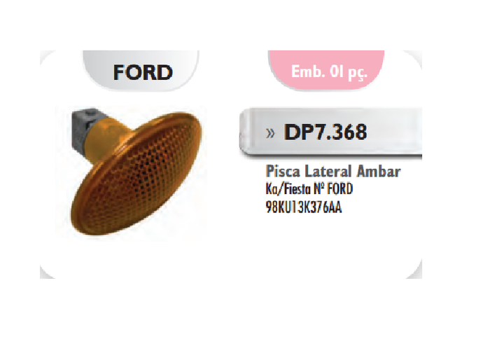 Señalero lateral con portalámparas i/d - Imagen principal