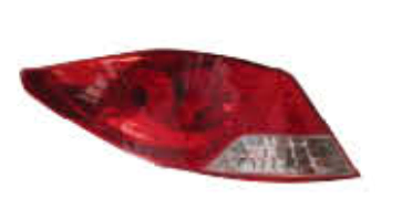 Faro trasero sedan bicolor fumé der - Imagen principal