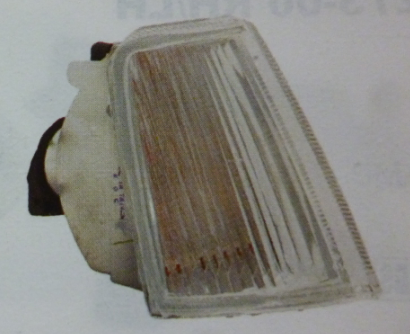 Señalero con portalampara  con bombillas der - Imagen principal