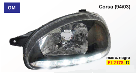 Semioptica halogena con led der - Imagen principal