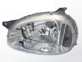 Semioptica lente vidrio - carcaza gris con señalero cristal der - Imagen principal