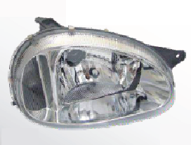 Semioptica lente vidrio - carcaza gris con señalero cristal izq - Imagen principal