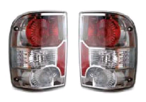 Faro trasero bicolor cr/ro tunning jgo - Imagen principal