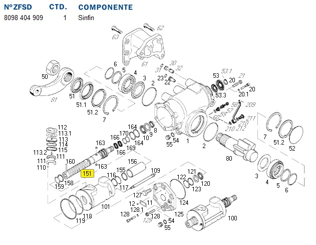 Sin fin caja direccion - Imagen principal