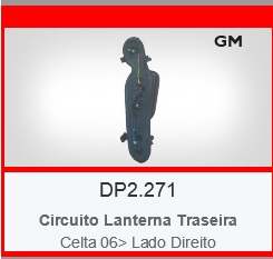 Circuito impreso linterna trasera ld der - Imagen principal