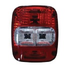 Faro trasero bicolor s/conector c/luz mat izq - Imagen principal