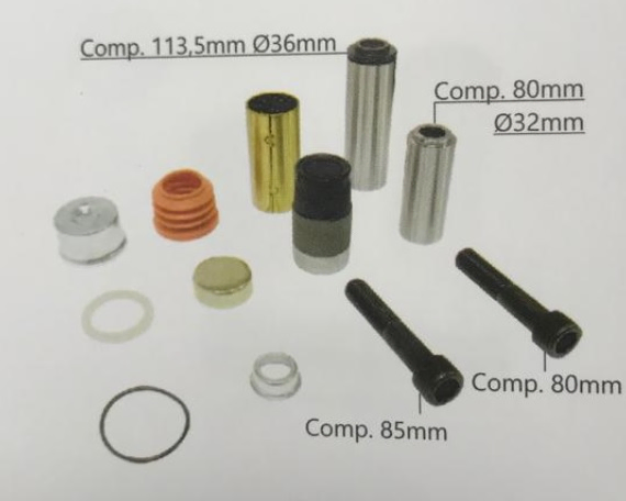 Rep mordaza freno guias y juntas knorr serie sn 7000 - Imagen principal