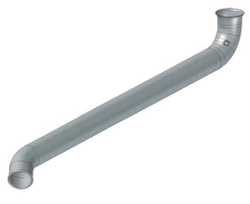 Caño escape terminal 4 1/2" - Imagen principal