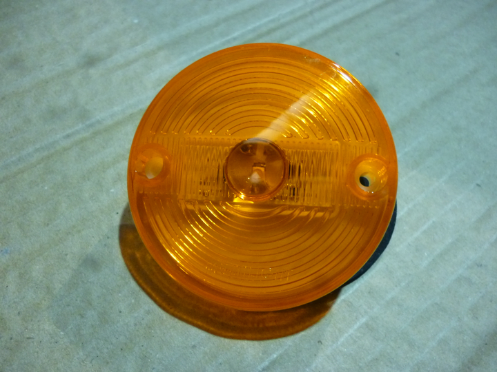 Faro delimitador led 70mm ambar bivolt acr i/d - Imagen principal