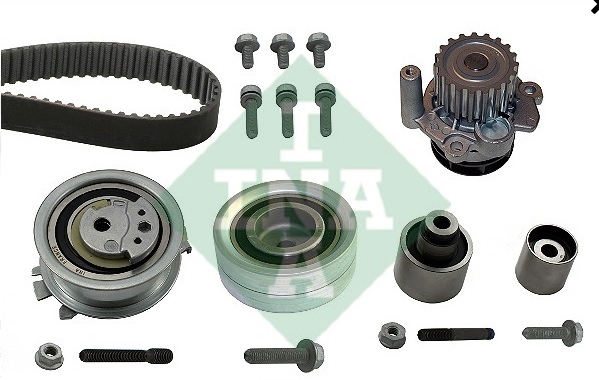 Kit distribucion motor (poleas+bomba+correa) - Imagen principal